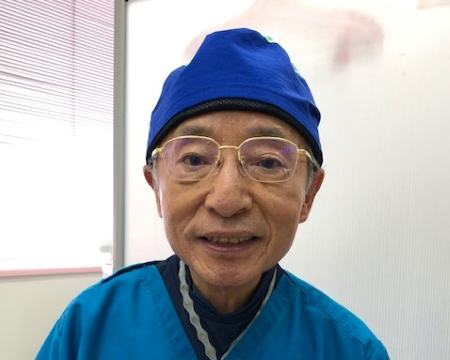 竹前健彦先生（日本補綴歯科 [入れ歯の専門] 学会認定資格「終身指導医」）